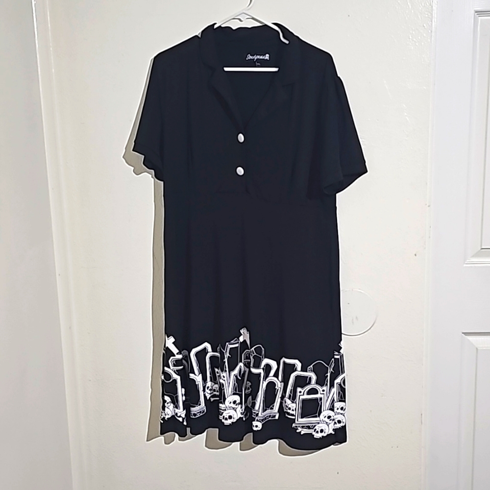 Sourpuss Dress XXL Black